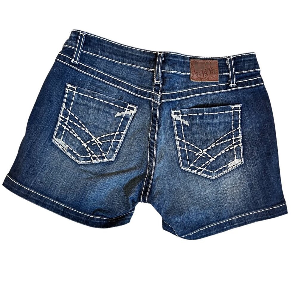 BKE Kate 28 Denim Jean Shorts Casual Blue Summer